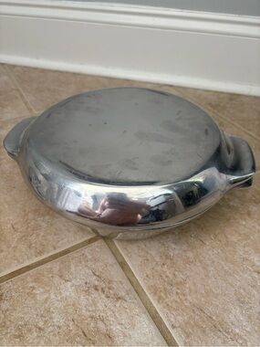 Nambe #20 Metal Heavy Aluminum Dutch Oven Roaster Casserole Pot  w Lid